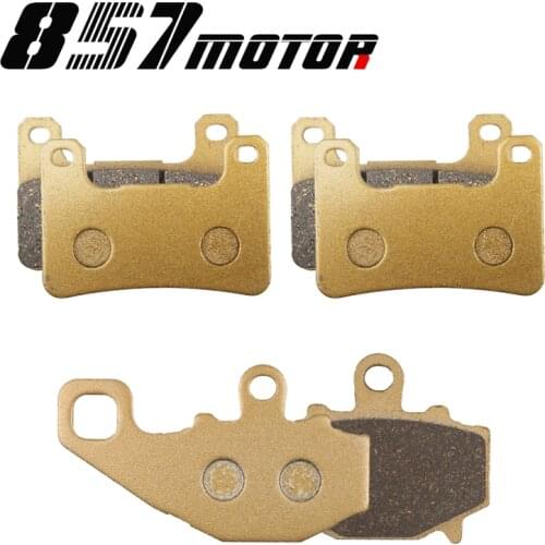 Motorcycle Front and Rear Brake Pads for Kawasaki Z 1000 Z1000 Z1000SX 10-17 ZX10R ZX 10 R ZX-10R 08-10 ZR1000 2010-201
