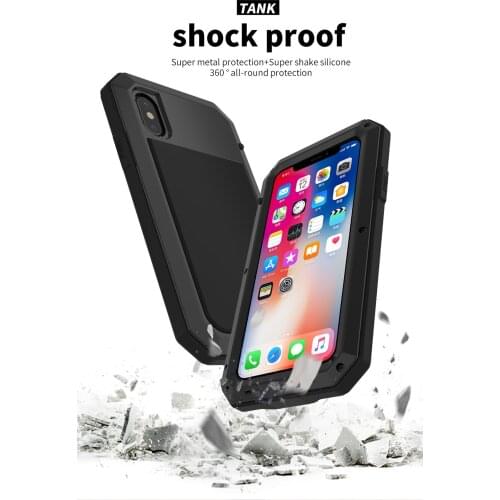 Luxury Shockproof Phone Cases For iphone X XR XS Max 8 7 6 6s Plus 5s SE Case Cover for samsung galaxy s9 s8 plus s7 s6 edge