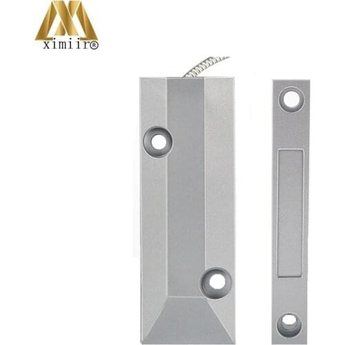 Wired Gate Door Lock Magnetic Contact Normally Closed Fire Steel Door Sensor Switch Door Window Shutter Alarm XM-55