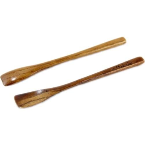 Japan and South Korea ZAKKA groceries home Zaomu shovel M-wood spatula wooden spoon ice cream scoop for children