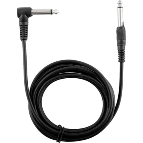 1pc 10ft 1/4" 6.35mm Plug Male to Male Audio Cable for Electric Guitar Bass