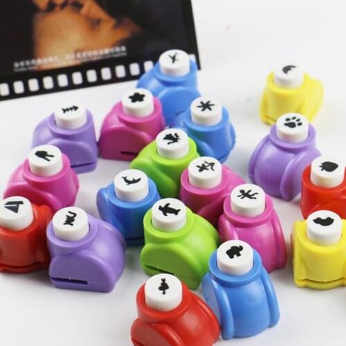 1Pcs New Mini Paper Punch For Scrapbooking Punch DIY Flower Decoration Children Handmade Card Craft Punch Hole Cutter Tool