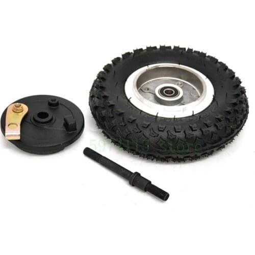 200x50 With Drum Brake 8" Pneumatic Wheel With Expansion Brake for Electric Scooter Aluminium Wheel Brake