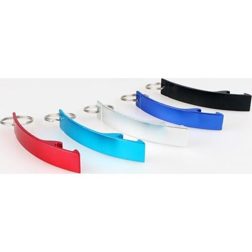 50x Personalized Keychain Keyring Beer Bottle Opener Custom Logo Engraved Promotional Gift Item Anniversary Party Favor Souvenir