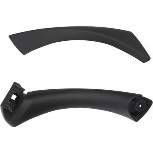 Car Door Handle Outer Cover Inner Bracket Kit Black Door Panel Handle Trim For BMW E90 E91 316 318 320 325 330 335 51419150338