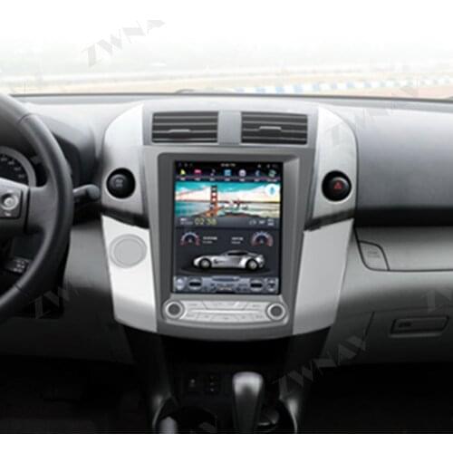 Big screen Tesla style Android 9.0 Car radio Stereo For Toyota RAV4 RAV 4 2003-2009 GPS Navigation Audio radio head unit no dvd