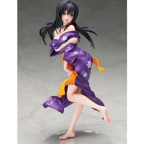 To Love Ru Darkness Yui Kotegawa Sexy Girl Bathrobe Ver.PVC 1/7 Scale Action Figure Yukuta Brinquedos Anime Gift Toys Doll Figma
