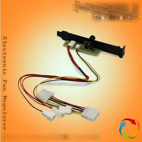 New DC 12V Computer PCI position water cooled water pump fan speed regulator stepless voltage governor controller 3 pin