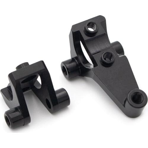 KYX Racing Heavy Duty Aluminum Alloy Front Axle Lower Link & Shock Mounts for RC Crawler Car Traxxas TRX-4 TRX4