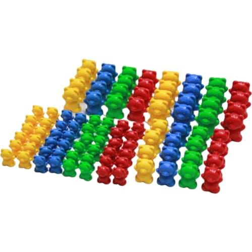 Counting Bear Weight Toy W/ Scale Kids Children Mark Science Education Toy