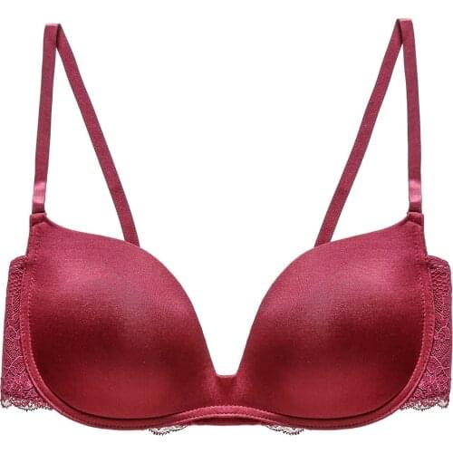 Sexy Vrouwen Lingerie Womens Lace Bra Push Up Bras Wireless Bralette Underwear BH Top Brassiere 28-36 A B Cup
