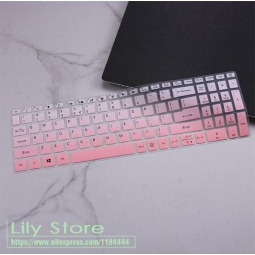 Silicone Notebook laptop Keyboard cover protector skin For Acer Aspire 7 A715-74G 2020 A715 74G 2020 a715-74g-5017 15.6 inch