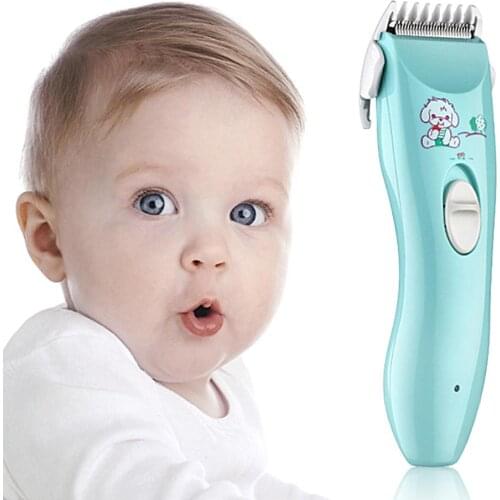 Quiet Baby Hair Clippers Silent Kids Hair Trimmers Chargeable Waterproof Professional Cordless Hair Clipper for Babies Children