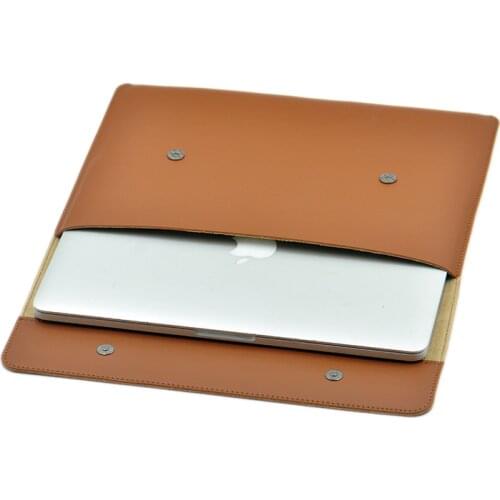 Waterproof PU leather Soft Laptop Sleeve Bag Case for Surface Pro7 12" Go 10" Pro X 13" Laptop3 13.5" 15"