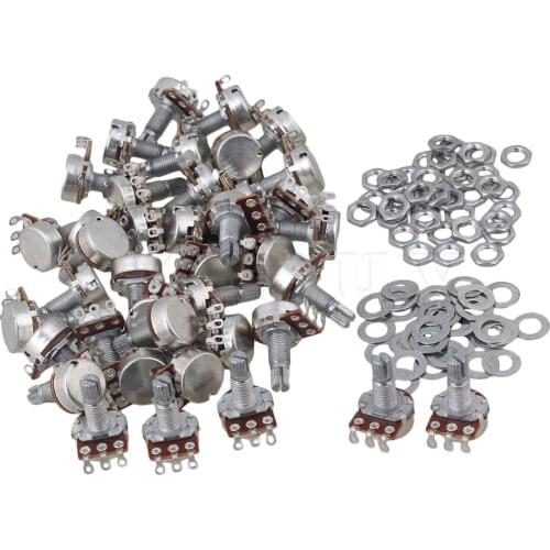 Yibuy A500K OHM Audio MINI Pots Guitar Potentiometer for Electric Guitar Pack Of 200