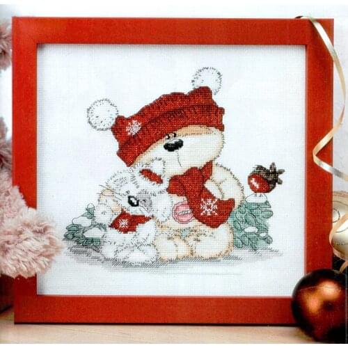 144-4 embroidery fabric Cross stitch kit for needlework and handicrafts Needlework Cross-stitch embroidery set Cross stitch kits