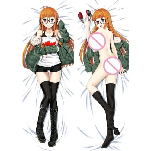 2018-August Anime Shin Megami Tensei Persona 5 Futaba Sakura Dakimakura body throw pillow case cover hugging body pillowcase