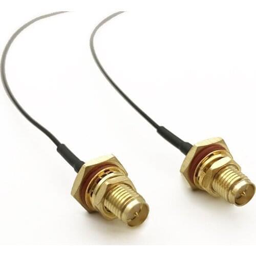 50PCS/LOT IPEX4 M.2 to RP-SMA/M.2 to SMA Male waterproof Pigtail Wifi Cable for EM160R-GL/EM12-G/RM500Q-GL/SIM8200EA/L860-GL