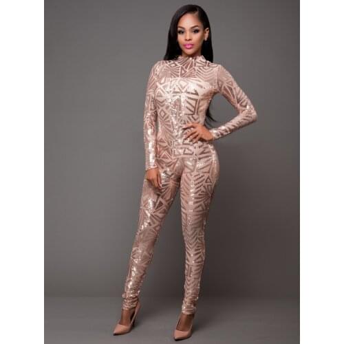 Free Shipping New Arrival Party New Design Rompers Long Bodycon Sexy Jumpsuits