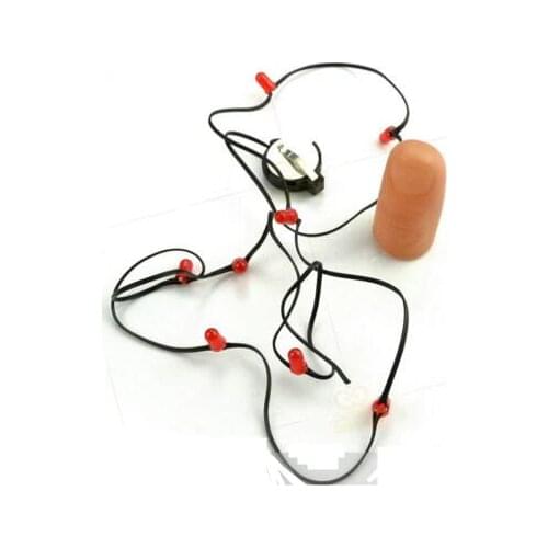 Free Shipping,Lights Up String - Trick,Close Up Magic,Mentalism,Stage Magic Props,Comedy,Magia Toys Classic Magie
