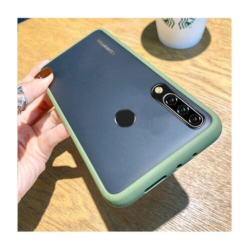 For Huawei Y5P Y6P Y7P Case Hard PC Transparent Matte shockproof Protective Back Cover case for Huawei Y6P Y7P Y5P 2020 SHELL