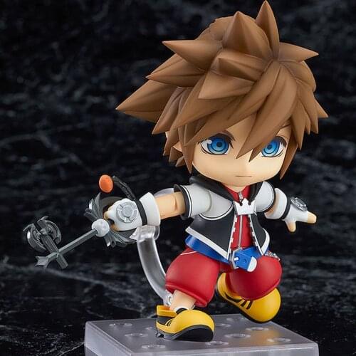 Kingdom Hearts Sora Riku PVC Action GSC Figure Toy Model 10cm