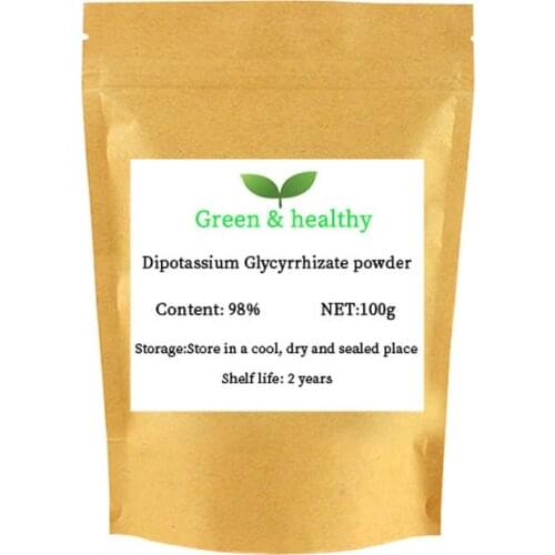 Natural skin whitening dipotassium glycyrrhizinate powder Liquorice Extracted Powder