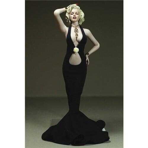 1/6 scale figure doll accessories Evening dress for 12" action figure doll fits PHICEN body.not included doll and other E2458