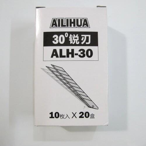 200pcs/Box Art blade 30 degrees dagger film / art blade high carbon steel for hobby knife Very good quality