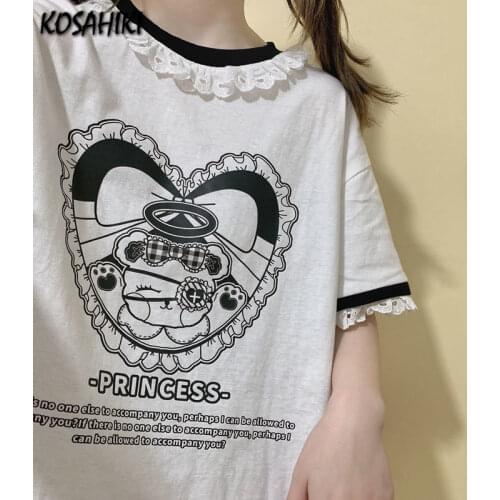 KOSAHIKI Short Sleeve Women's T-Shirts