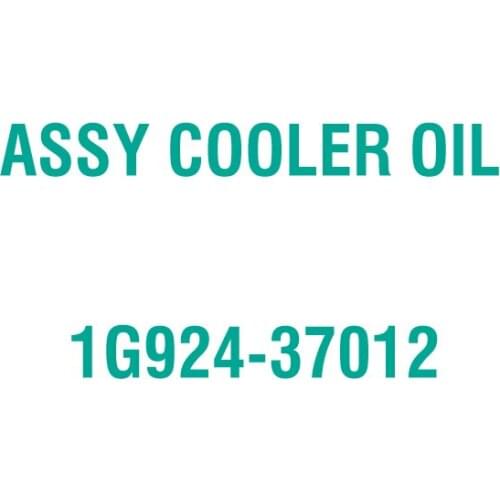 For Kubota 1G924-37012 ASSY COOLER OIL