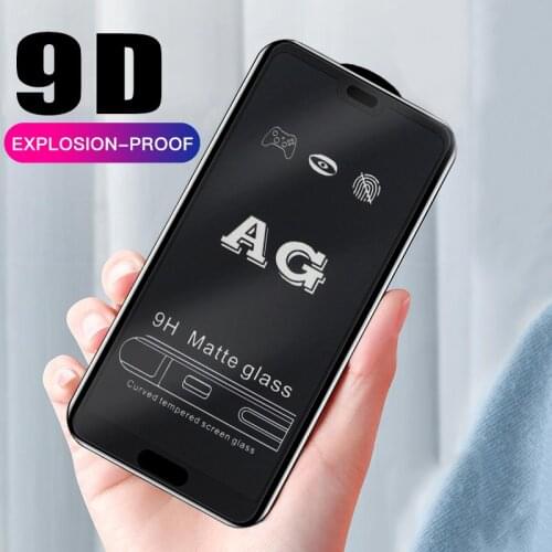 9D Matte Tempered Glass For Huawei Honor 8X Max 8A 9A 9X 10 20 30 Lite 20S 30S 20i Play 4T Pro Y6S Y8S Y9S Y5P Y6P Y7P Y8P 2020