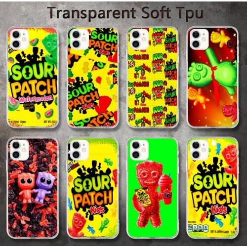 Cute Candy Sour Patch Kids Phone Cases for iPhone 8 7 6 6S Plus X 5S SE 2020 XR 11 pro XS MAX 12 12Mini