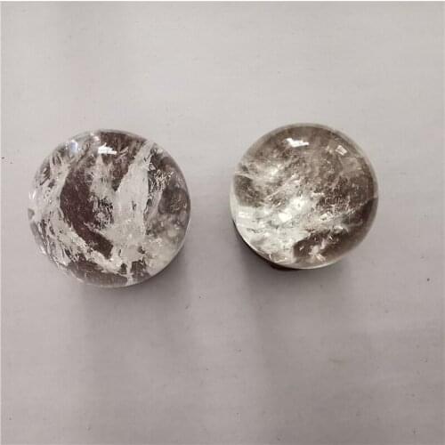 Natural Clear Quartz Sphere Reiking Healing Crystal Gemstone Energy