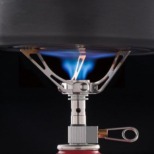 Outdoor Picnic Camping Igniter Stainless Fteel Cooking Burner Stainless Fteel Furnace Gas Stove Cooking Tool