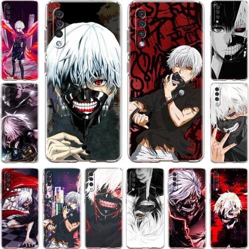 Clear Soft Case For Samsung Galaxy A50 A70 A20E A10 M31 A20 M30s M51 A30 A40 A10S A10E Silicone Phone Cover Anime Tokyo Ghoul