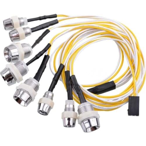 RC Model Car Universal 8 LED Lamp Headlight/Taillight Kit
