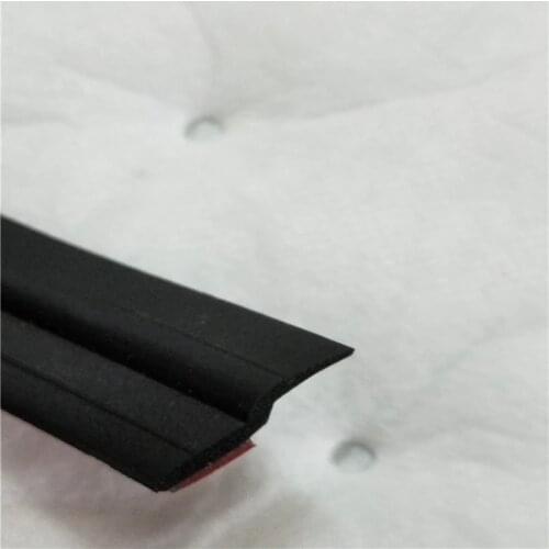 4M Universal Car Z Shape Rubber Seal Edge Rubber Seal Weatherstrip Hollow Soundproof Dustproof Moulding Trim Protector Adehsive