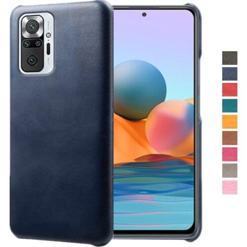 Luxury PU Leather Case For Xiaomi Redmi Note 10 9 8 Pro Coque Slim PC Phone Cover For Xiomi Redmi Note 10S 9S 8T 9 Capa Funda