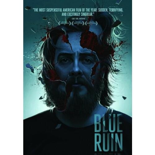 Blue Ruin MOVIE Picture Art Film Print Silk Poster for Your Home Wall Decor 24x36inch