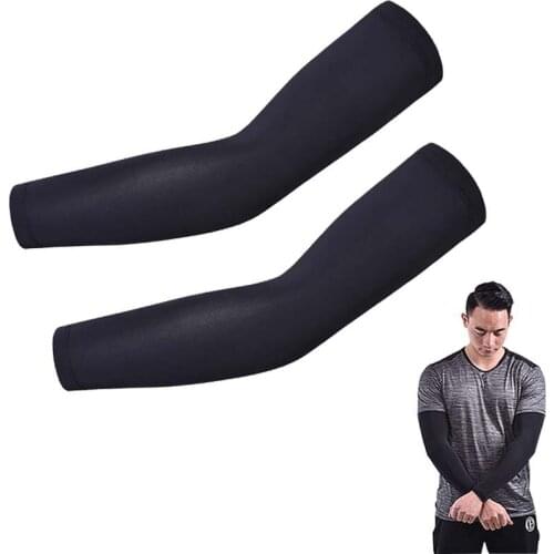 Sireck Cycling Unisex Arm Sleeve Ice Silk Breathable UV Protection Sports Arm Warmers Running Basketball Fishing Arm Sleeves