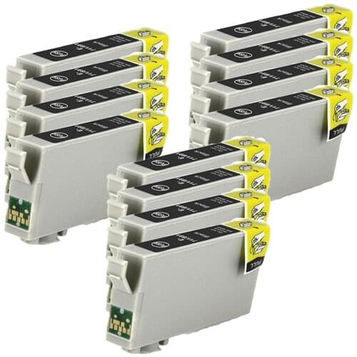 Compatible T0711 BK BLACK ink cartridge for EPSON SX205 SX209 SX210 SX215 SX218 SX400 SX405 SX405WiFi SX410 SX415 SX510W