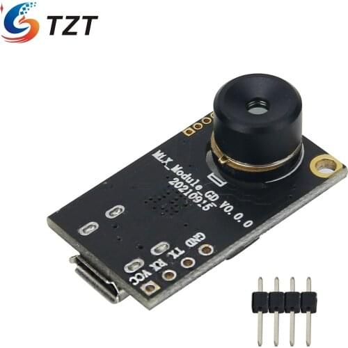 TZT MLX90640ESF-BAB Module 32*24 Infrared Thermal Imager Thermal Array Sensor w/ Micro USB Port