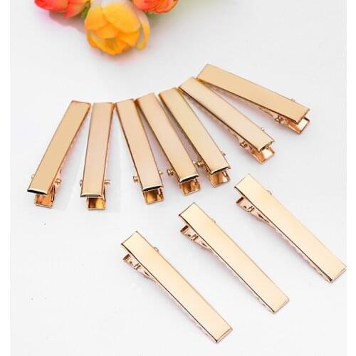 20pcs 3.2/4/4.5/5.5/6.5/7.5cm Gold Color Hair Pins Clips Wedding Hair Jewelry for Women DIY Jewelry Making Findings