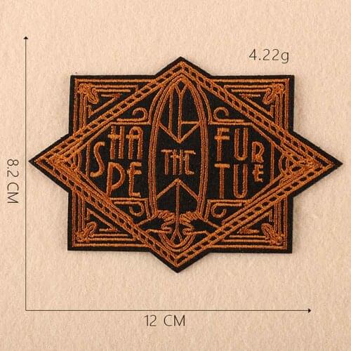 Shade Iron On Embroidered Clothes Patches For Clothing Stickers Garment Wholesale