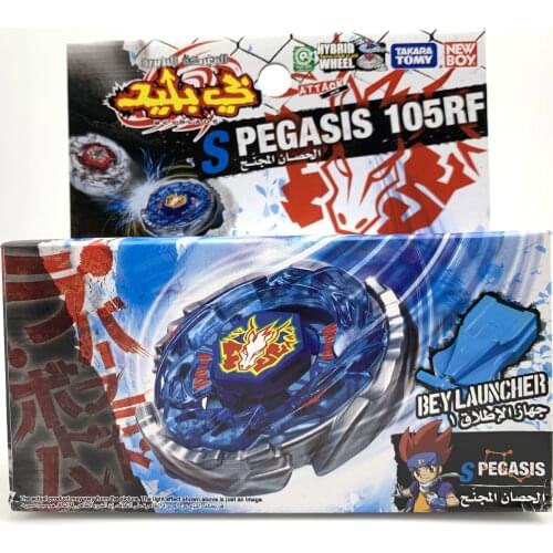 100% Original takara Tomy tormenta Pegasis 105RF Beyblade (BB28) Juego de arranque