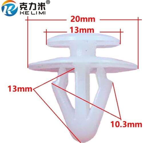 100Pcs Auto accessories for ford Mondeo Focus retaining clips Car Door card trim panel under plastic fasteners