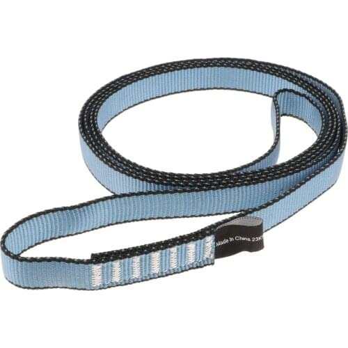 2x23KN Climbing Sling Fall Protection Safety Webbing Strap Belt 120cm