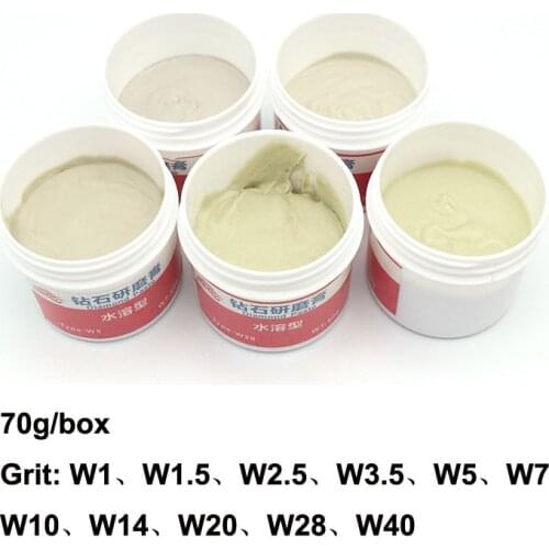 1pcs 70g/box Diamond Polishing Lapping Paste Compound Syringes 0.5~40 Micron Glass Metal Grinding Polishing Abrasive Tools