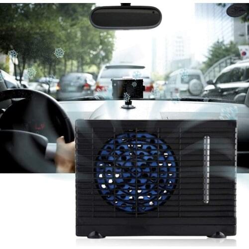 Car Portable Car Air Conditioner 12V Water Refrigeration Air Conditioner Fan Car Refrigeration Air Conditioner
